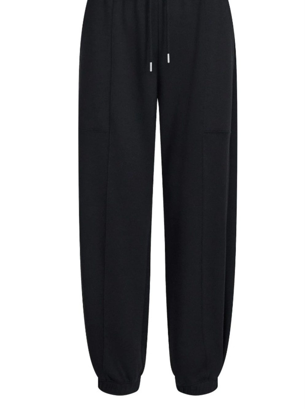 Black Drawstring Jogger Pants - Picture 5 of 11